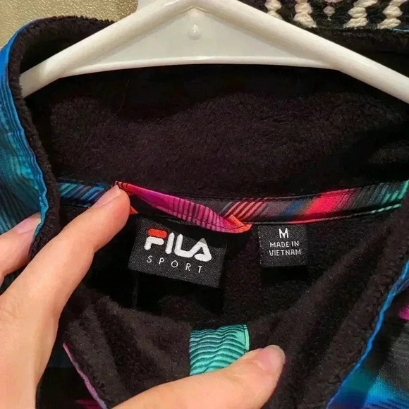 FILA SPORT FLEECE JACKET M - Picture 3 of 5